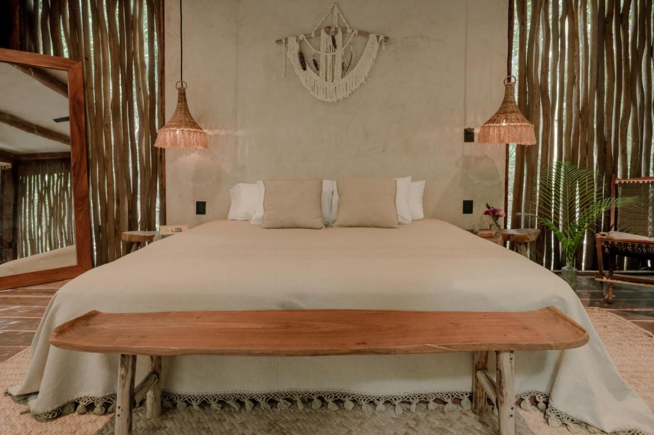 Naum - Secluded Villa With Private Cenote Тулум Экстерьер фото